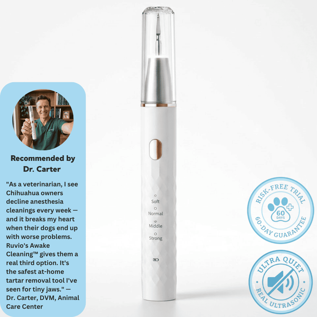 VetSonic Pro™ — Ultrasonic Dental Cleaner made for Chihuahuas