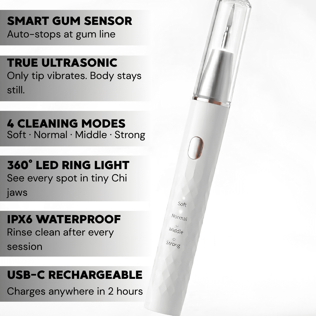 VetSonic Pro™ — Ultrasonic Dental Cleaner made for Chihuahuas